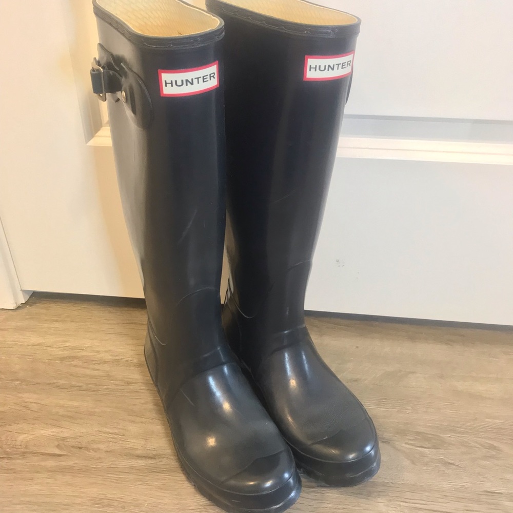 Hunter rain boots